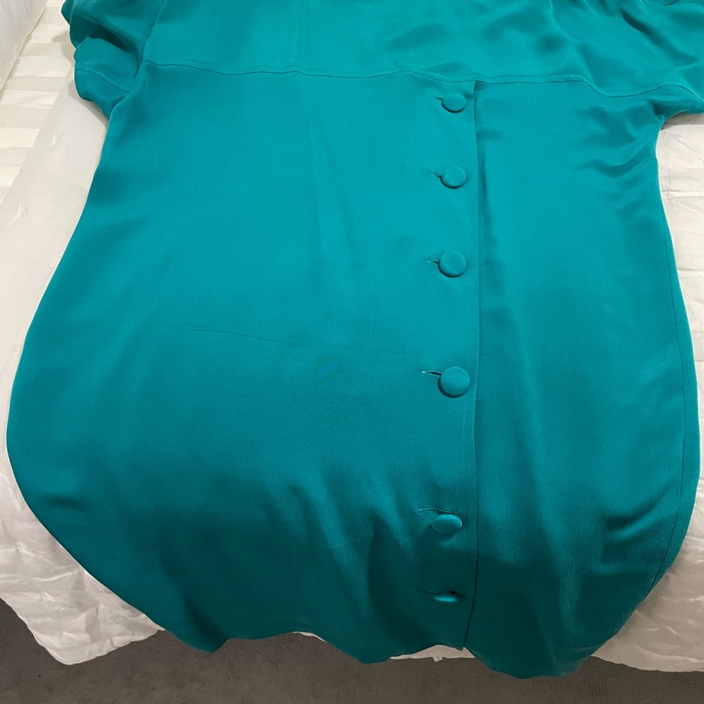 100% silk dress